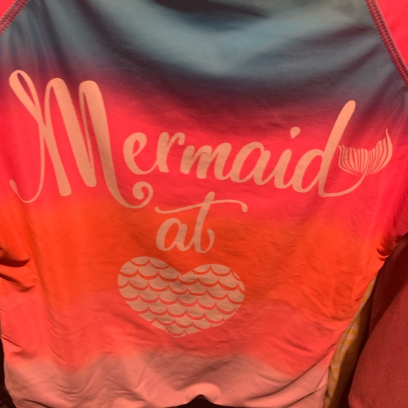 Mermaid bundle of 2 shirts. Justice and wonder nation 18/20 girls - Picture 2 of 9